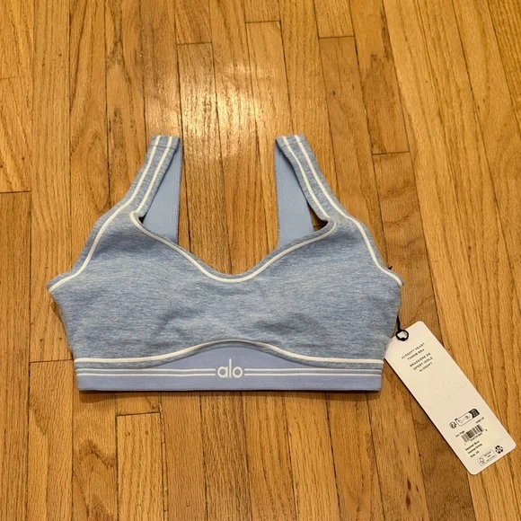 ALO Yoga Alosoft Heart Throb seashell blue xs - Picture 2 of 5